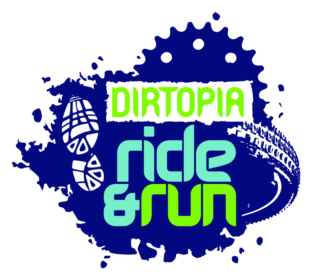 Dirtopia Ride and Run Logo